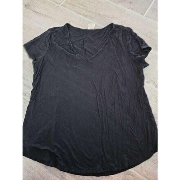 Lot of Two Soma‎ Sleepshirts Temptation Cami Lacey Sleep Top Blue and Black Size - Picture 11 of 15